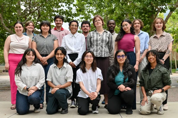 RESESS interns pose for a photo at orientation week.