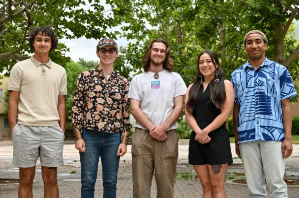 Geo-Launchpad interns pose for a photo at orientation week.